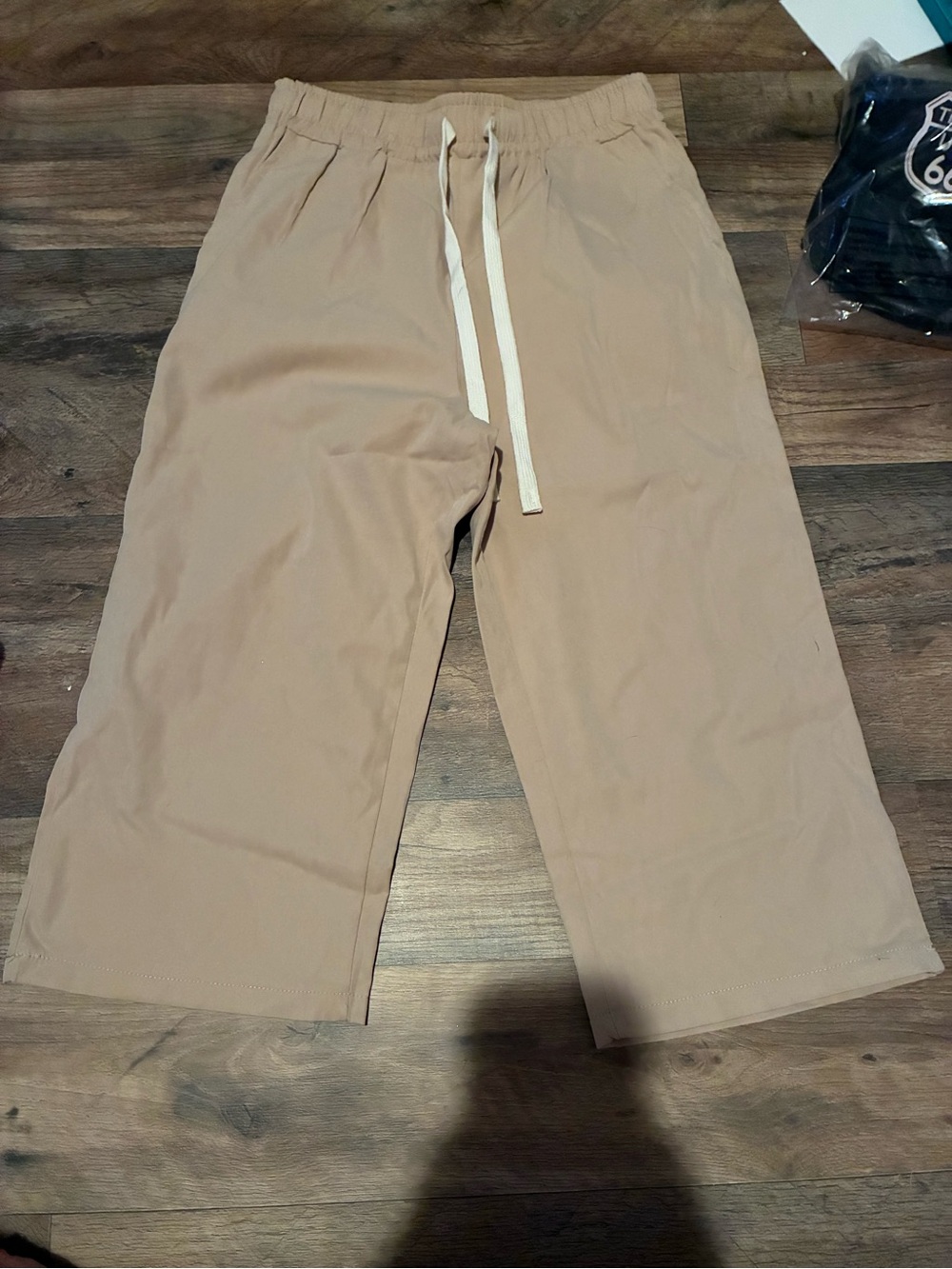 Amazon Kids Beige Drawstring Casual Pants
